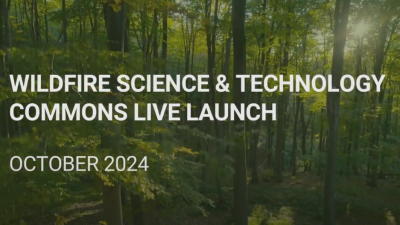 Wildfire Science & Technology Commons Live Launch Event